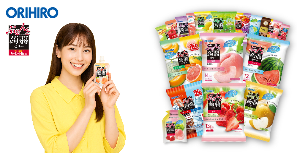일본 오리히로 곤약젤리